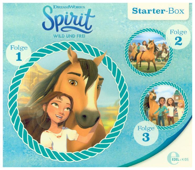 Cover: 4029759137498 | Spirit, wild und frei - Starter-Box. Box.1, 3 Audio-CD | Audio-CD