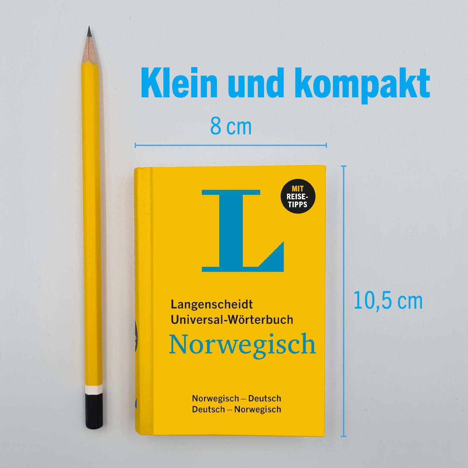 Bild: 9783125146099 | Langenscheidt Universal-Wörterbuch Norwegisch | Buch | 480 S. | 2024