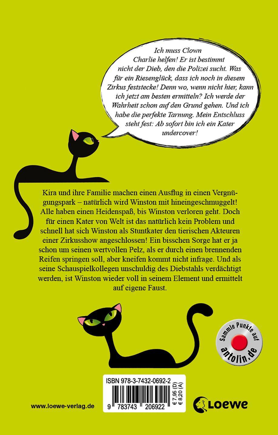 Rückseite: 9783743206922 | Winston (Band 5) - Kater Undercover | Frauke Scheunemann | Taschenbuch