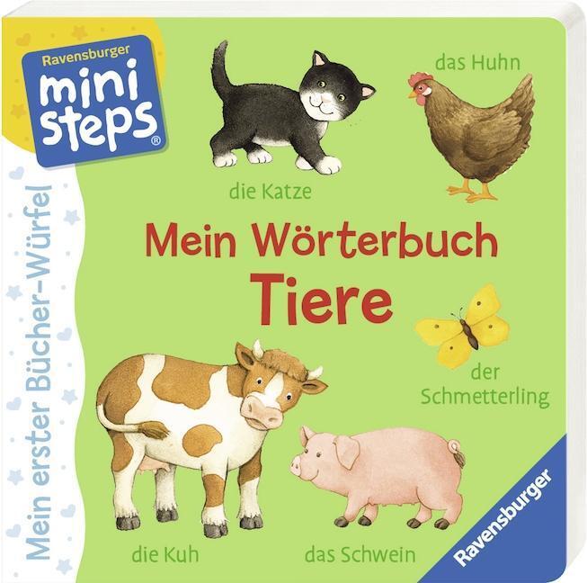 Bild: 9783473317714 | ministeps: Mein erster Bücher-Würfel: Meine ersten Wörter (Bücher-Set)