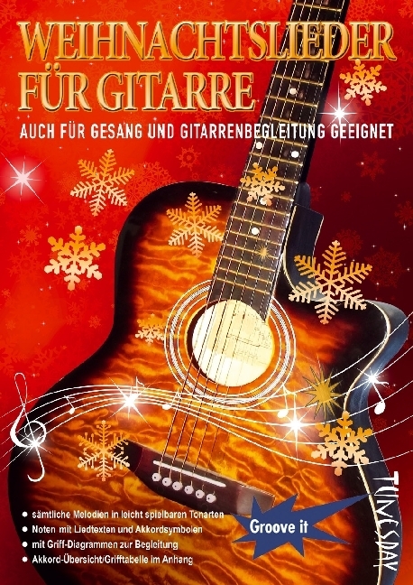 Cover: 9790501980291 | Weihnachtslieder für Gitarre | 2017 | Tunesday Records