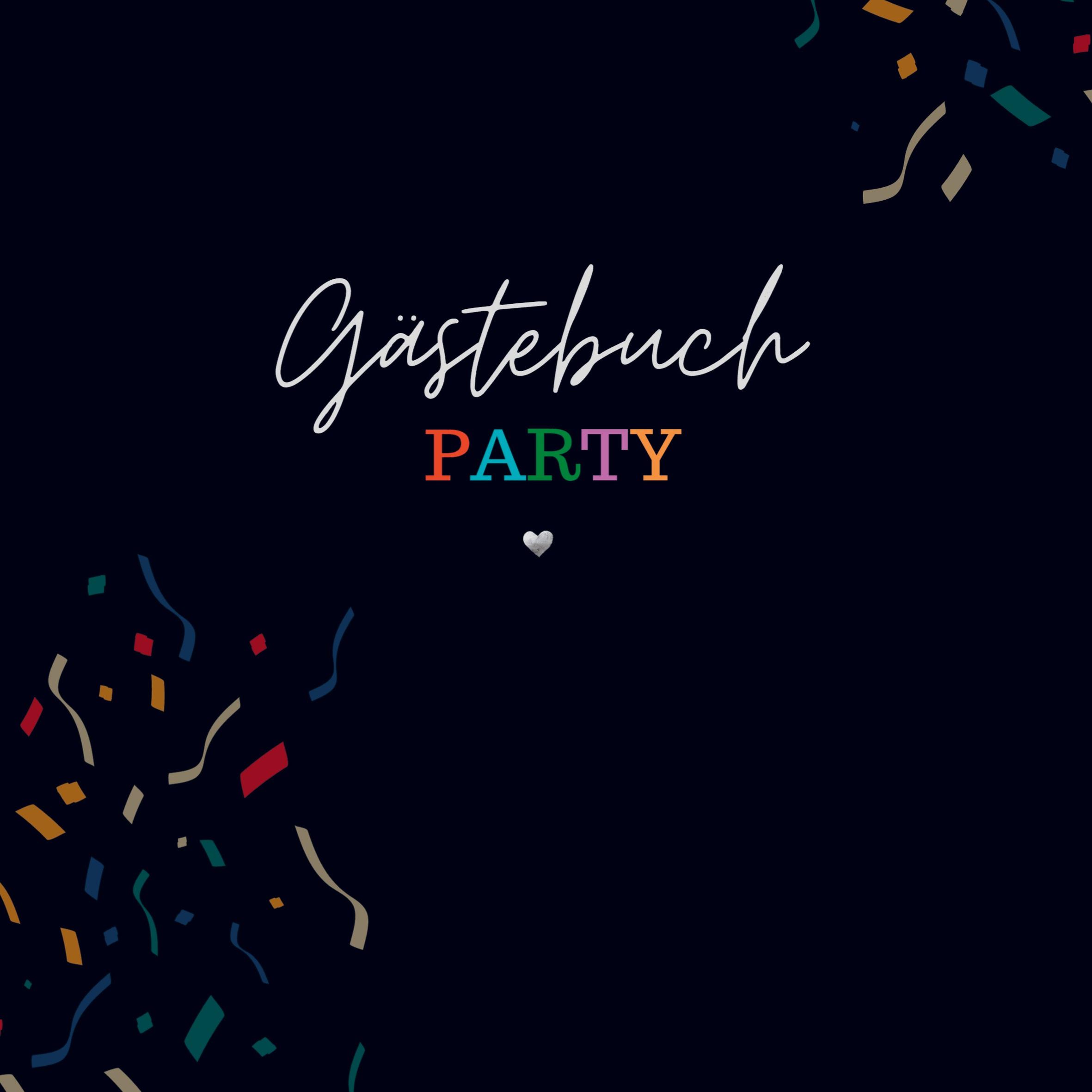 Cover: 9789403755564 | Gästebuch Party- Gästebuch Blanko | Sophie D. Kleemann | Taschenbuch