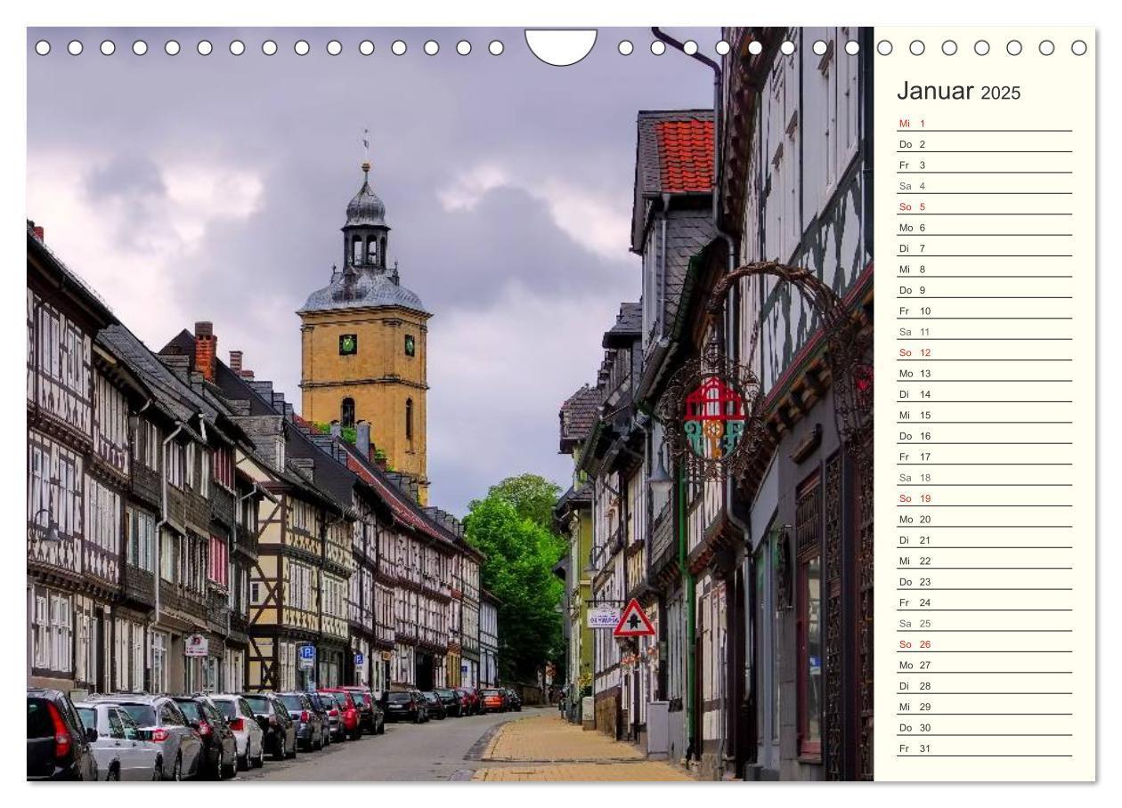 Bild: 9783435525041 | Goslar - Hanse- und Kaiserstadt im Harz (Wandkalender 2025 DIN A4...