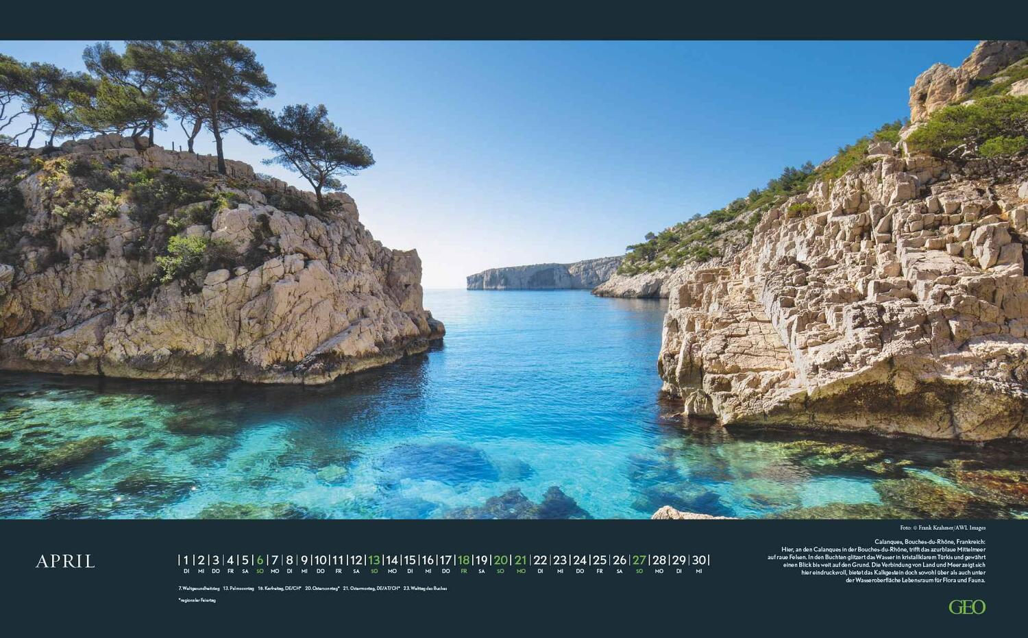 Bild: 4002725988799 | GEO Meerblick 2025 - Wand-Kalender - Reise-Kalender -...