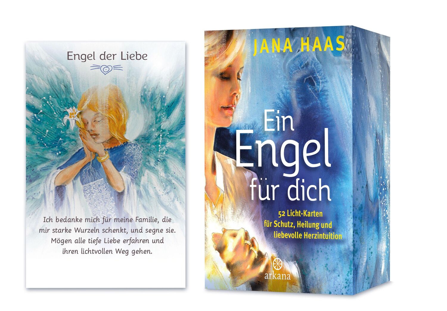 Cover: 4250938600001 | Ein Engel für dich | Jana Haas | Box | 16 S. | Deutsch | 2021 | Arkana