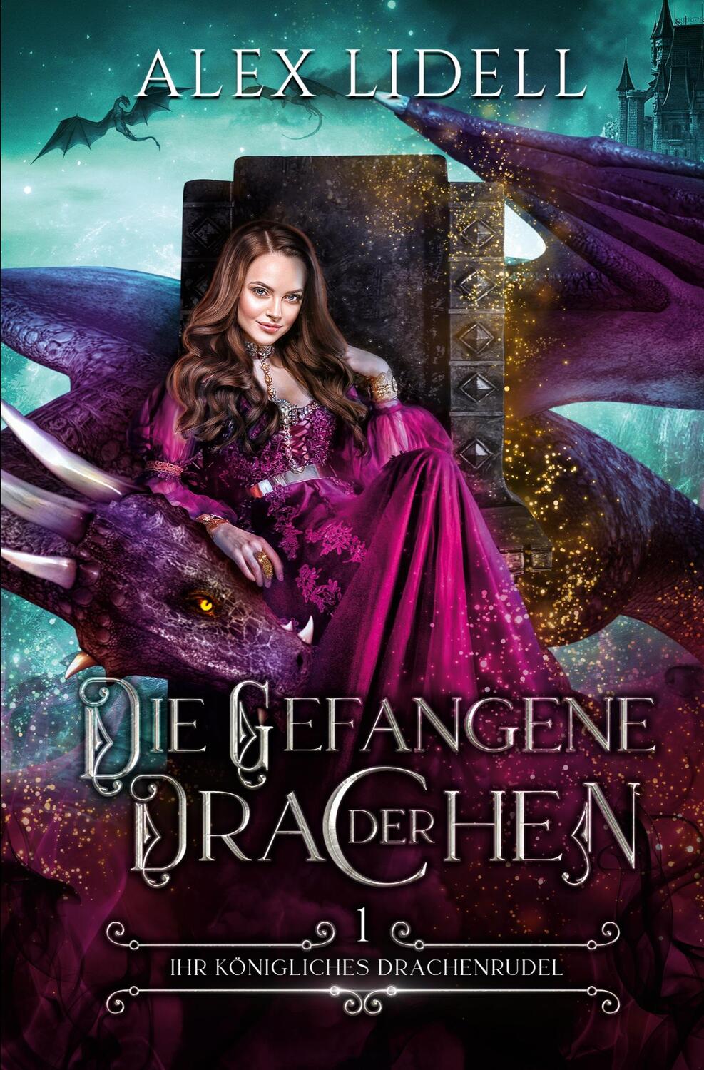 Cover: 9783759251374 | Die Gefangene der Drachen | Fantasy Drachenwandler Liebesroman | Buch