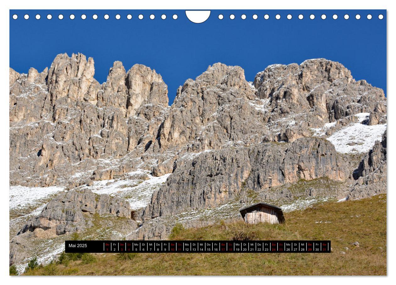 Bild: 9783435072392 | Dolomiten - Latemar und Rosengarten (Wandkalender 2025 DIN A4...