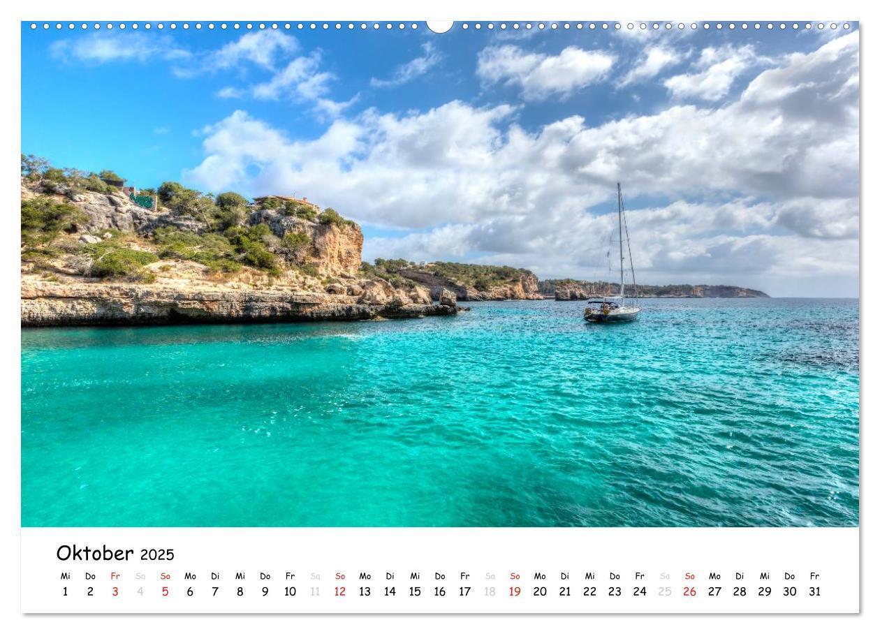 Bild: 9783435599882 | Wildes und romantisches Mallorca (hochwertiger Premium Wandkalender...