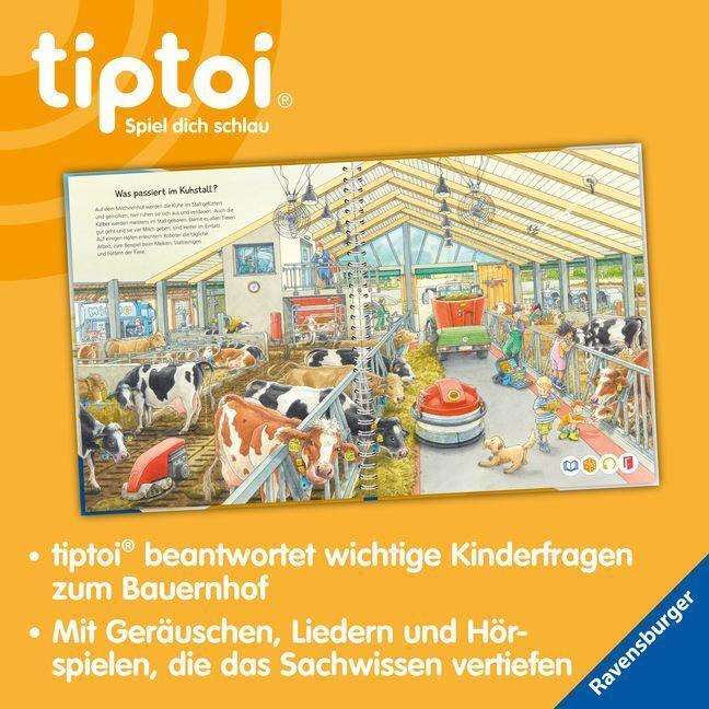 Bild: 9783473492268 | tiptoi® Wieso? Weshalb? Warum? Auf dem Bauernhof | Inka Friese | Buch