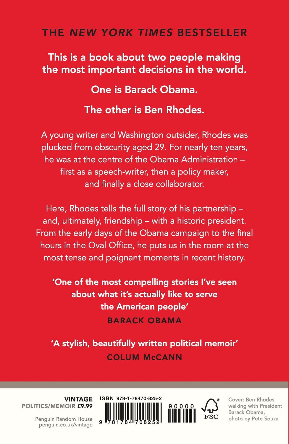 Rückseite: 9781784708252 | The World As It Is | Inside the Obama White House | Ben Rhodes | Buch