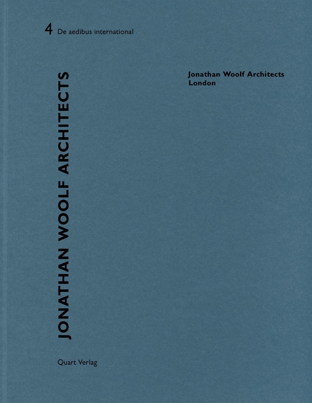 Cover: 9783037610275 | Jonathan Woolf Architects - London | Heinz Wirz | Taschenbuch | 64 S.