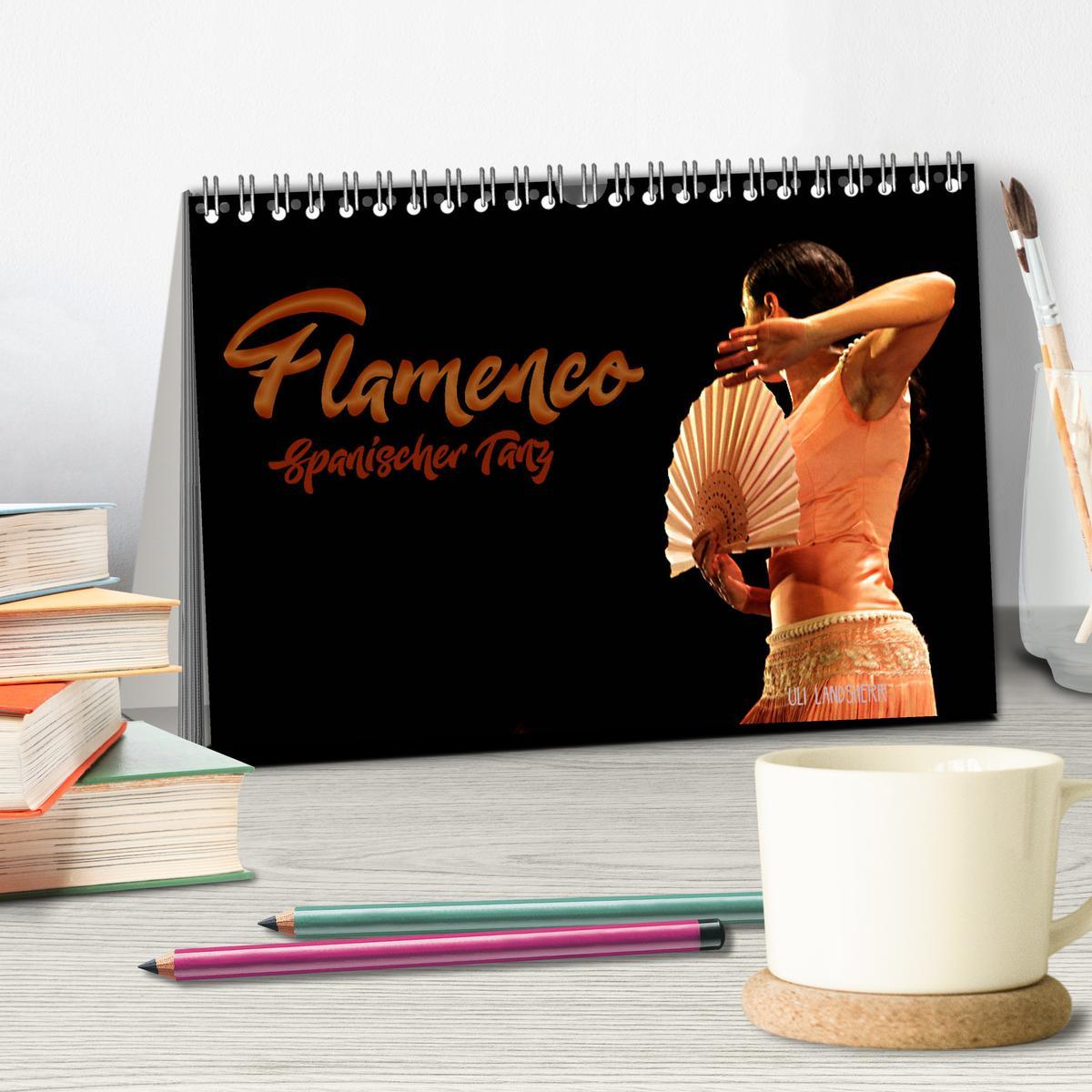 Bild: 9783435356232 | Flamenco. Spanischer Tanz (Tischkalender 2025 DIN A5 quer),...