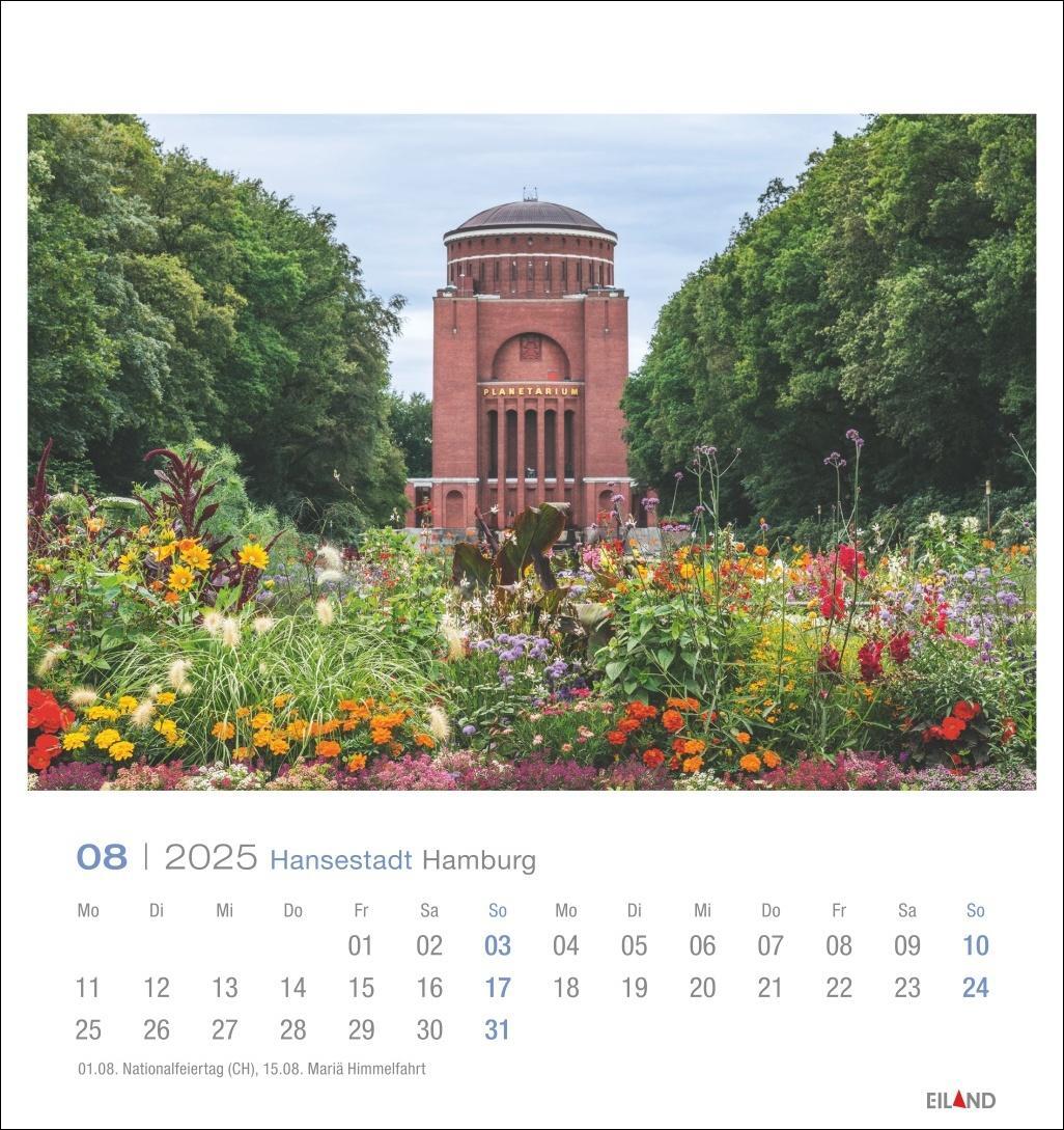 Bild: 9783964023261 | Hansestadt Hamburg Postkartenkalender 2025 | Eiland | Kalender | 13 S.