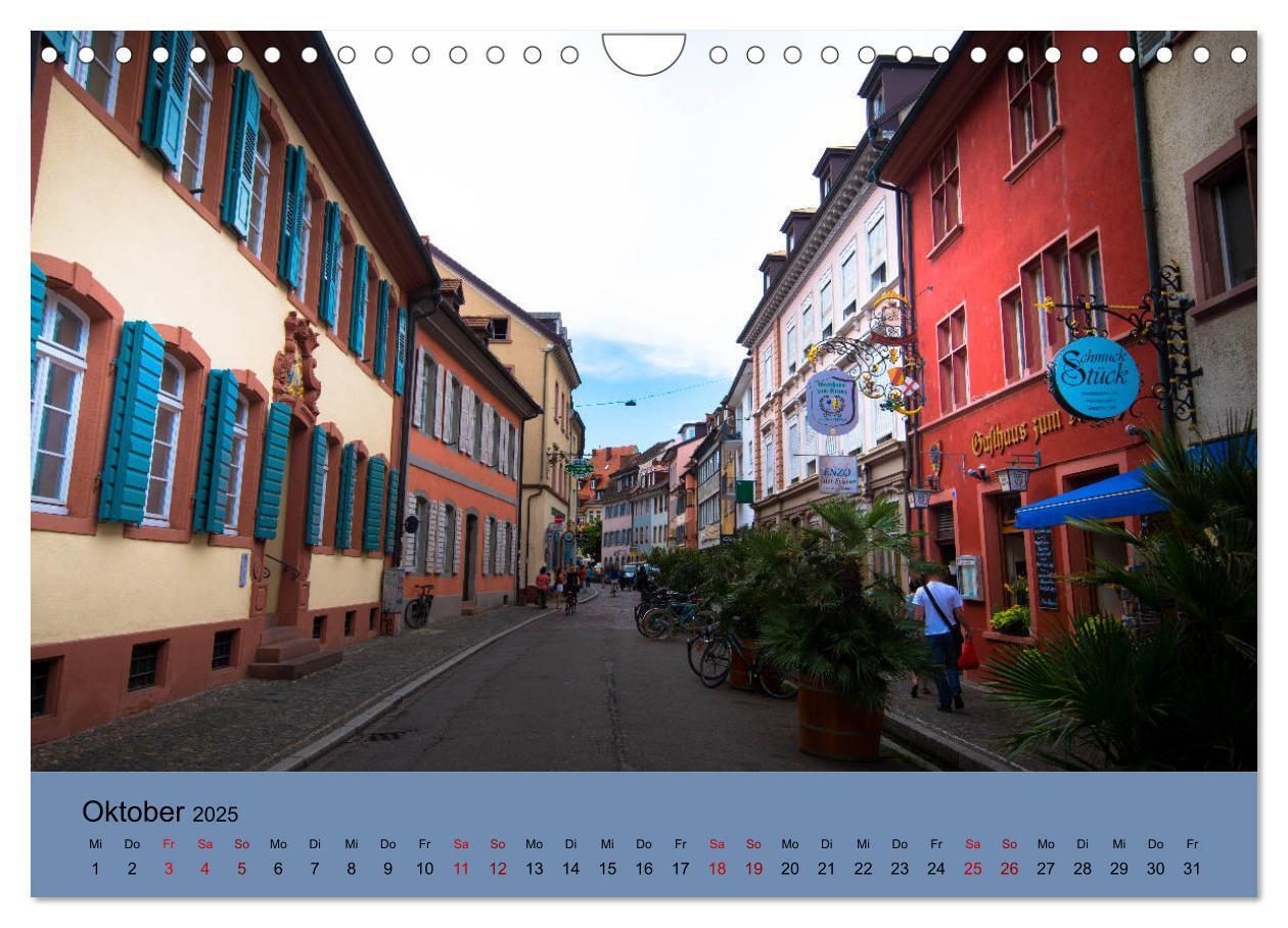 Bild: 9783435361205 | Wundervolles Freiburg (Wandkalender 2025 DIN A4 quer), CALVENDO...