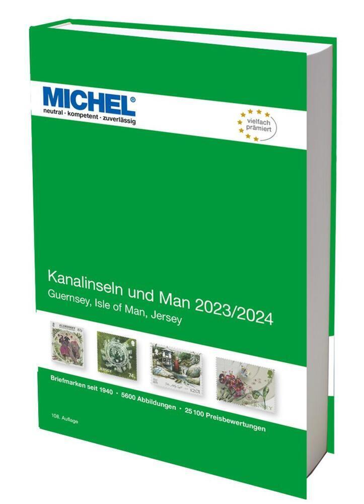 Cover: 9783954024643 | Kanalinseln und Man 2023/2024 | Europa Teil 14 | MICHEL-Redaktion