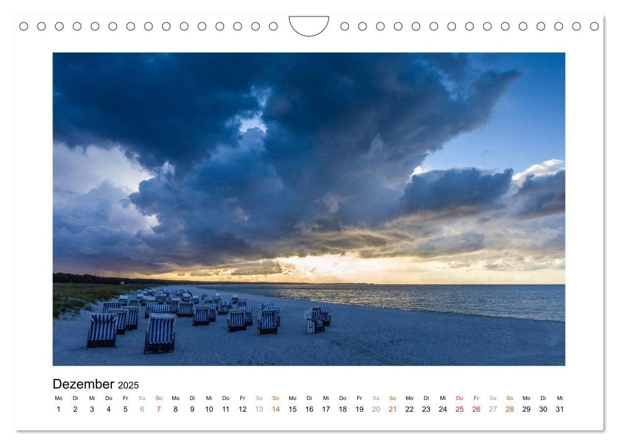 Bild: 9783435571895 | Strandkorb Idylle (Wandkalender 2025 DIN A4 quer), CALVENDO...