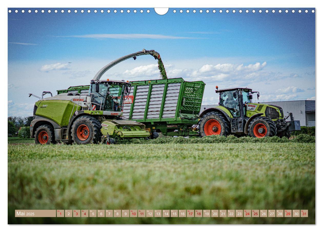 Bild: 9783457209660 | Moderne Landtechnik (Wandkalender 2025 DIN A3 quer), CALVENDO...