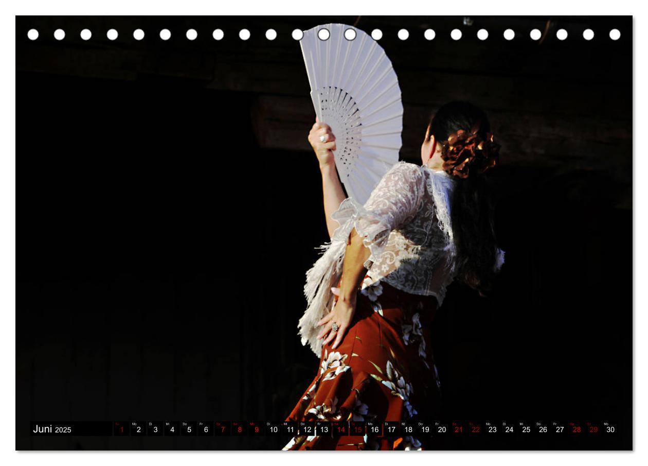 Bild: 9783435356232 | Flamenco. Spanischer Tanz (Tischkalender 2025 DIN A5 quer),...