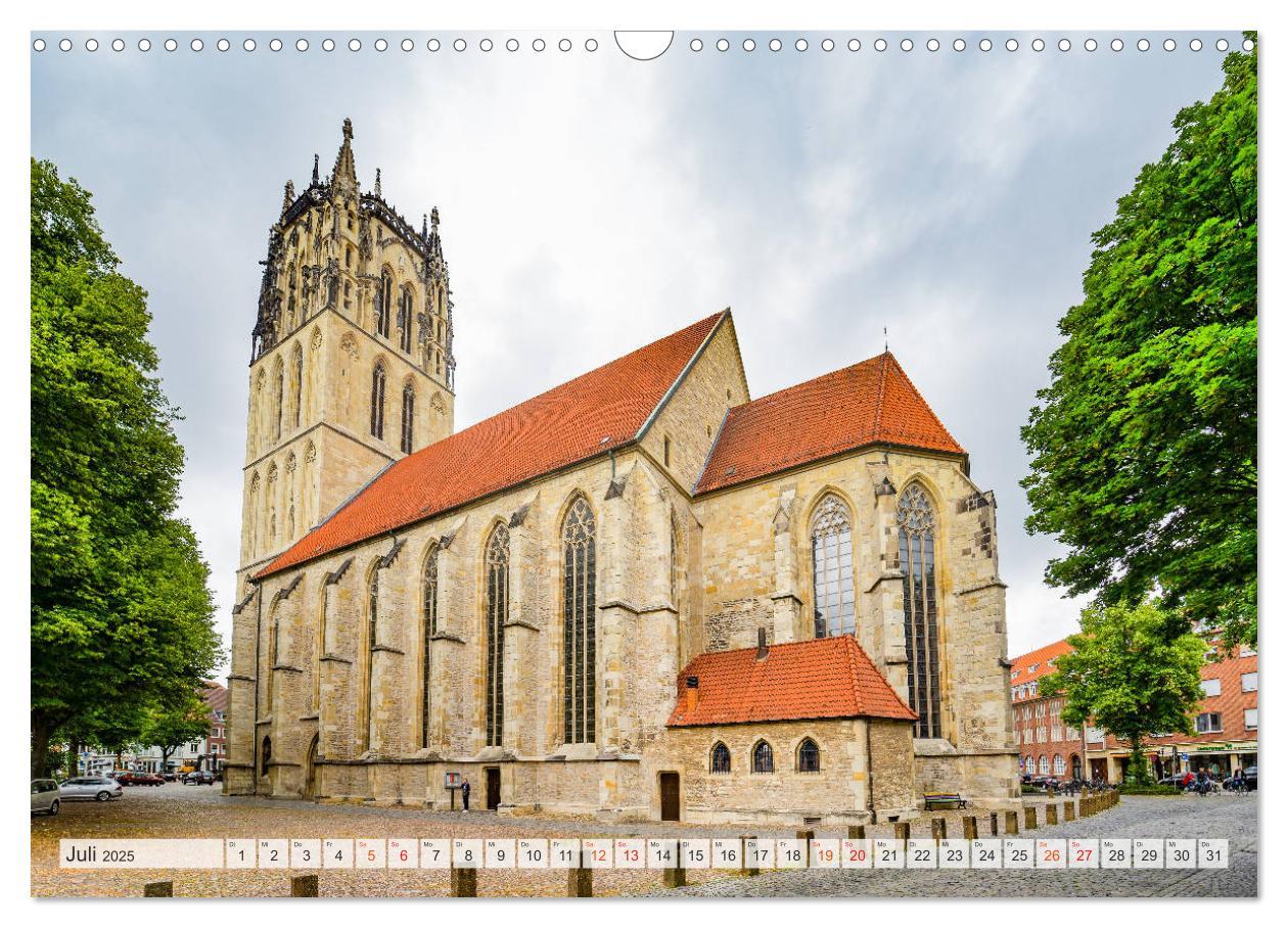 Bild: 9783435214044 | Münster Impressionen (Wandkalender 2025 DIN A3 quer), CALVENDO...