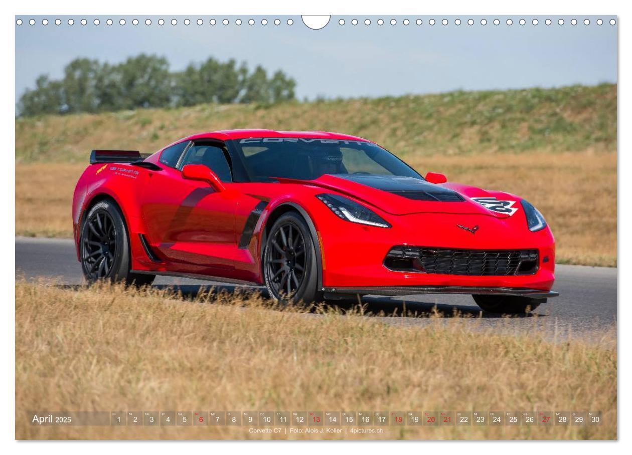 Bild: 9783435573400 | Corvette - Die US Ikone 2025 (Wandkalender 2025 DIN A3 quer),...