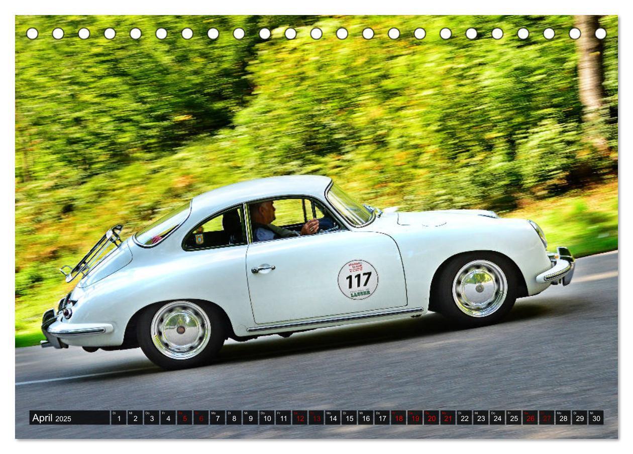 Bild: 9783435334759 | Porsche Oldtimer - EGGBERG KLASSIK - Der Berg ruft (Tischkalender...