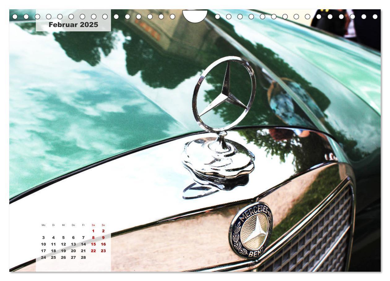 Bild: 9783435337330 | Mercedes Edel &amp; Fein (Wandkalender 2025 DIN A4 quer), CALVENDO...