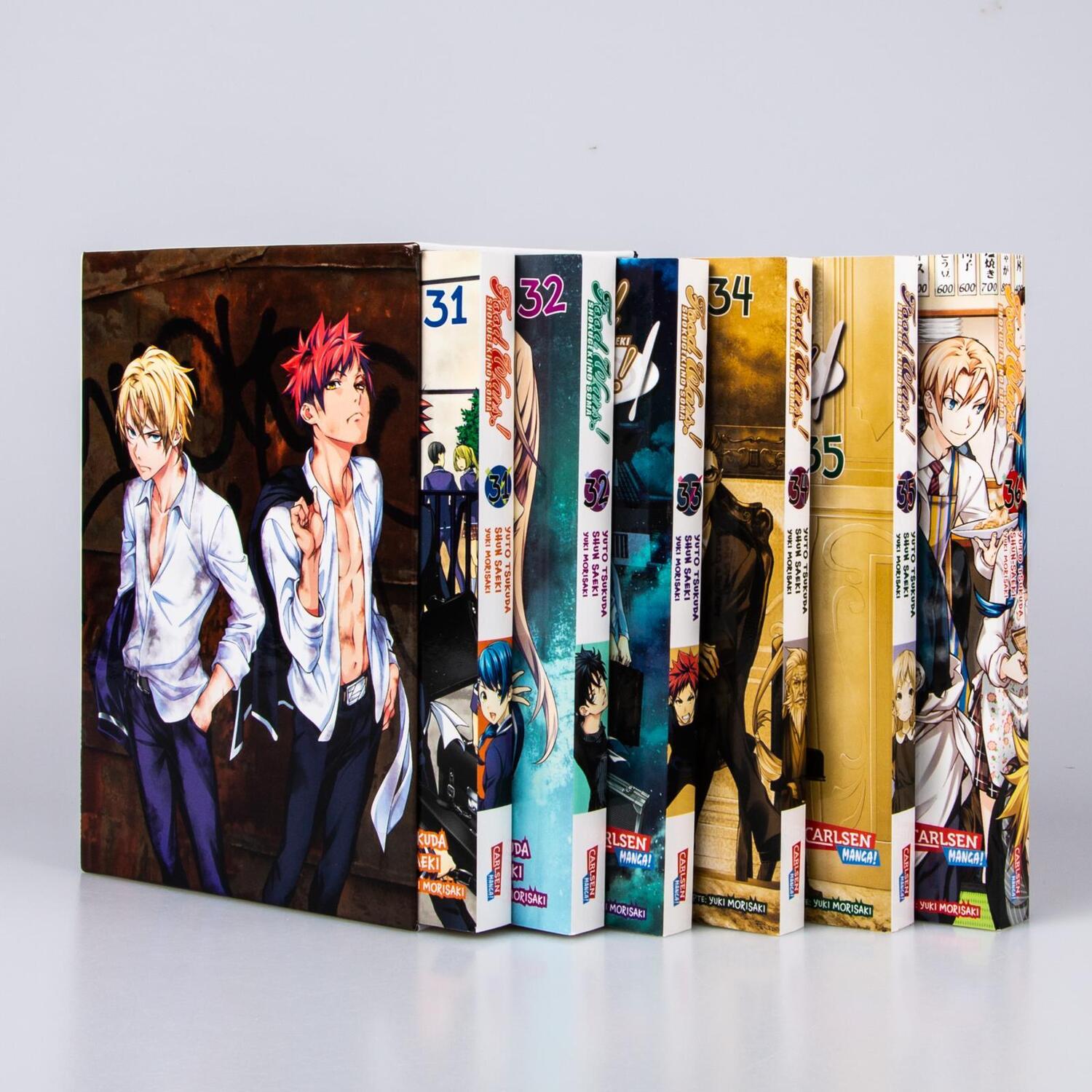 Bild: 9783551777591 | Food Wars - Shokugeki No Soma, Bände 31-36 im Sammelschuber mit Extra