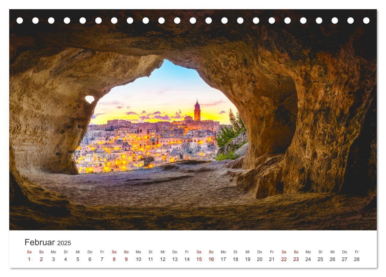 Bild: 9783435005260 | Italien - Romantische Städte und endlose Küsten. (Tischkalender...