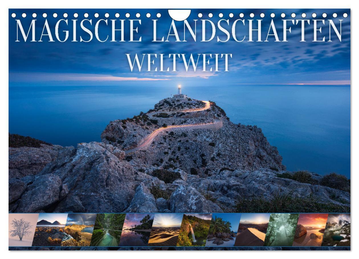 Cover: 9783383951046 | Magische Landschaften Weltweit (Wandkalender 2025 DIN A4 quer),...