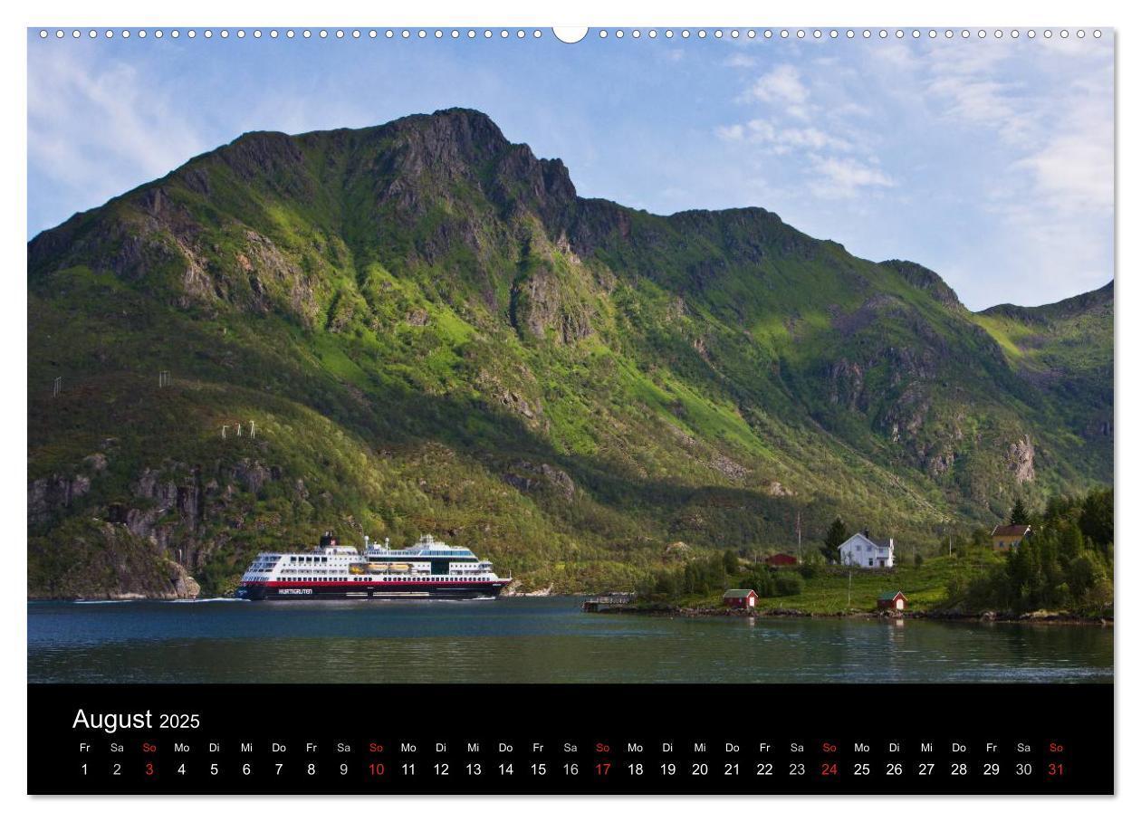 Bild: 9783435768486 | Norwegen - Faszination des Nordens (Wandkalender 2025 DIN A2 quer),...