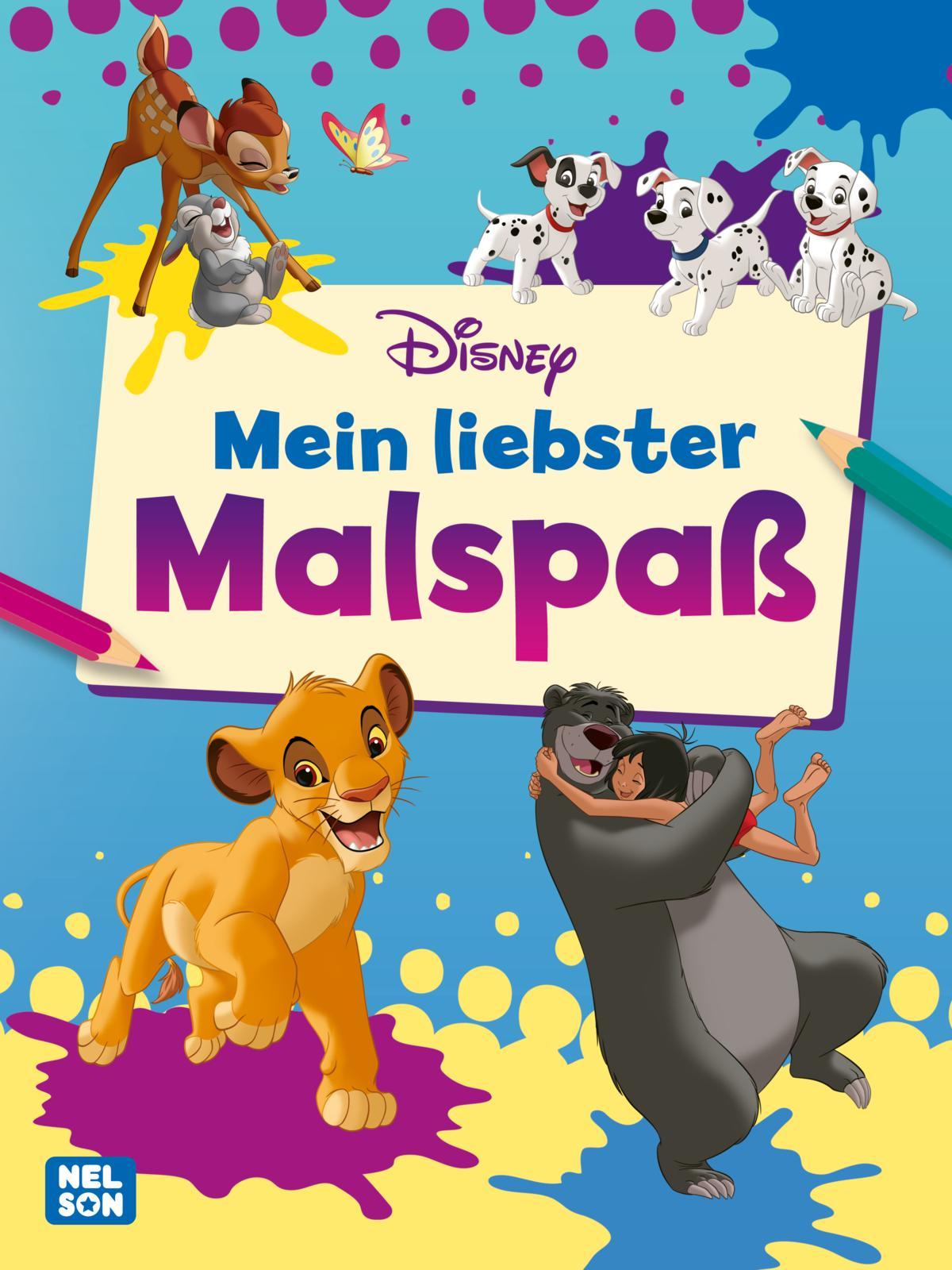 Cover: 9783845128009 | Disney Kreative Beschäftigung: Mein liebster Malspaß | Taschenbuch