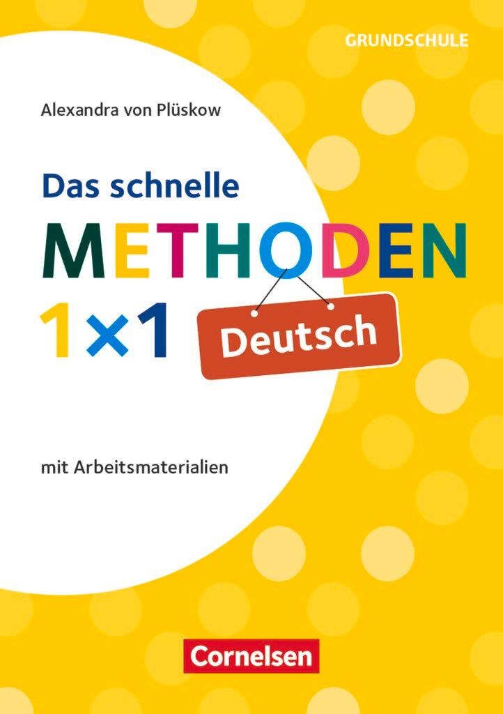 Cover: 9783589157624 | Das schnelle Methoden-1x1 Deutsch | Alexandra von Plüskow-Kaminski