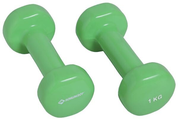 Cover: 4000885602050 | Schildkröt 960205 - Vinyl-Hanteln, 1,0 kg Set, limegreen,...