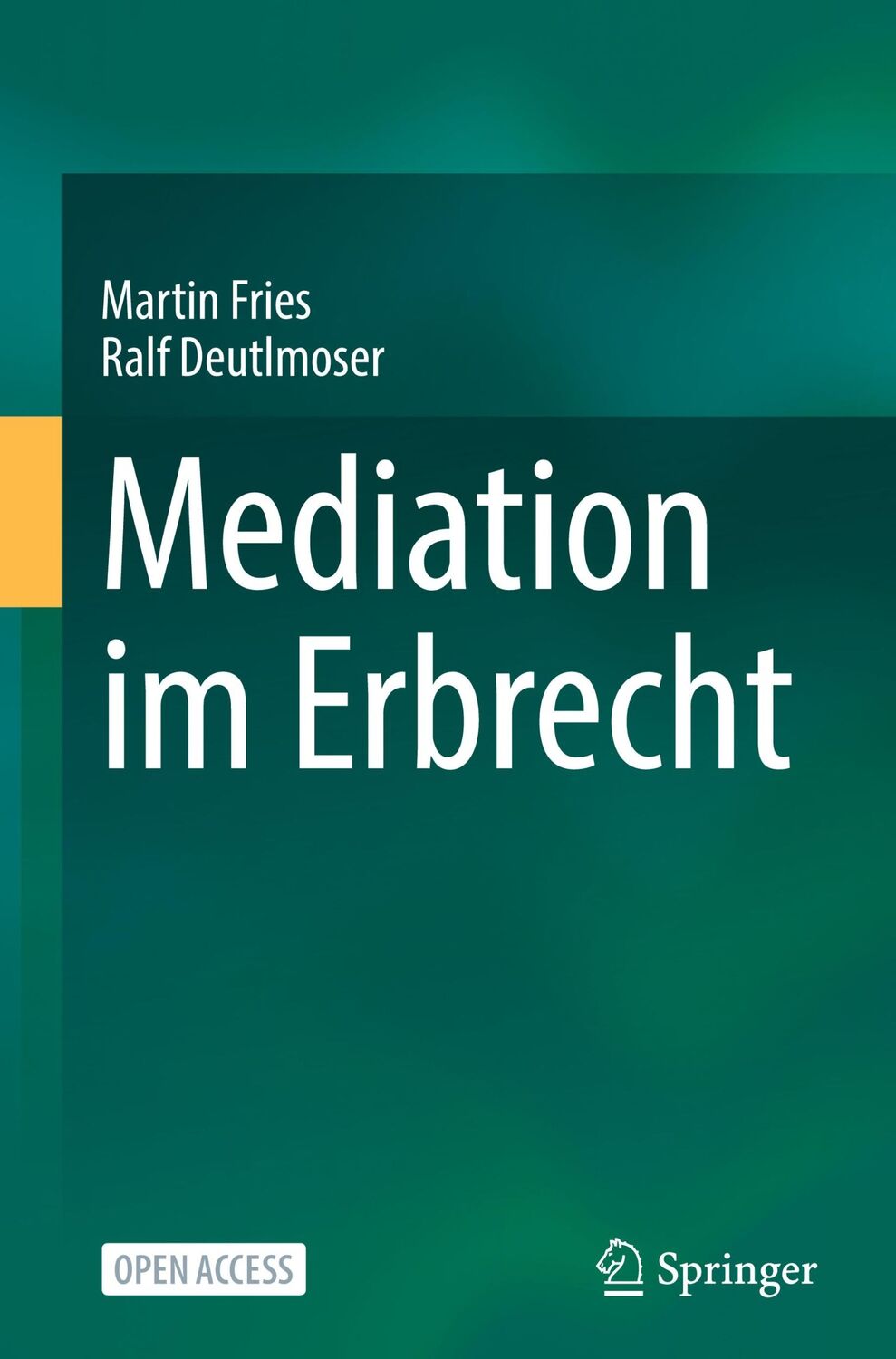 Cover: 9783662663004 | Mediation im Erbrecht | Ralf Deutlmoser (u. a.) | Buch | ix | Deutsch