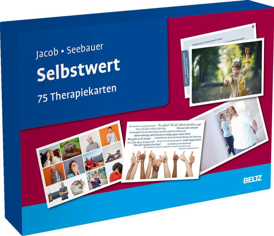 Cover: 4019172100377 | Selbstwert | Gitta Jacob (u. a.) | Box | BeltzTherapiekarten | 75 S.