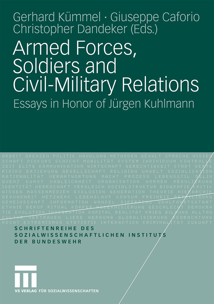 Cover: 9783531163246 | Armed Forces, Soldiers and Civil-Military Relations | Kümmel (u. a.)