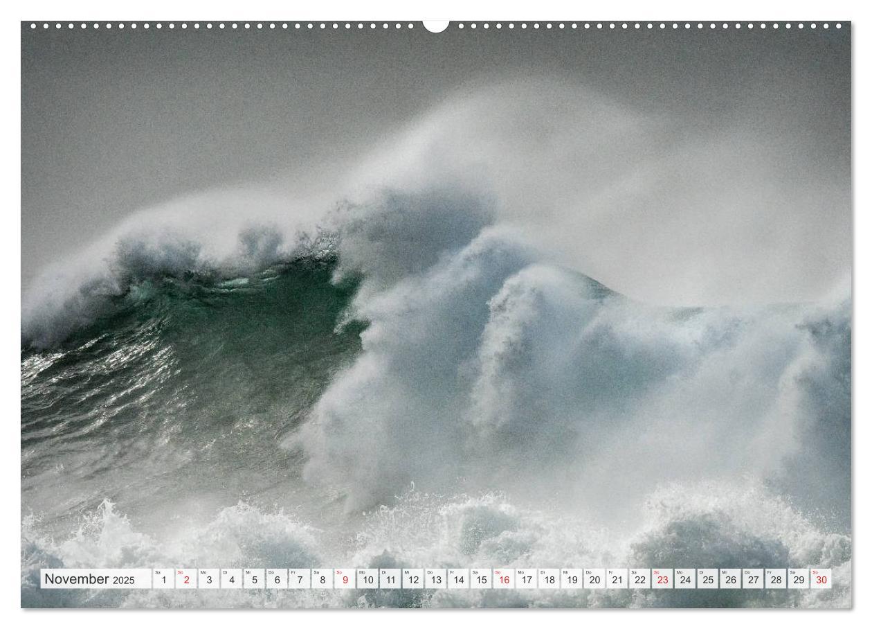 Bild: 9783435157631 | WASSERBERGE - Die Riesenwellen von Nazaré (Wandkalender 2025 DIN A2...