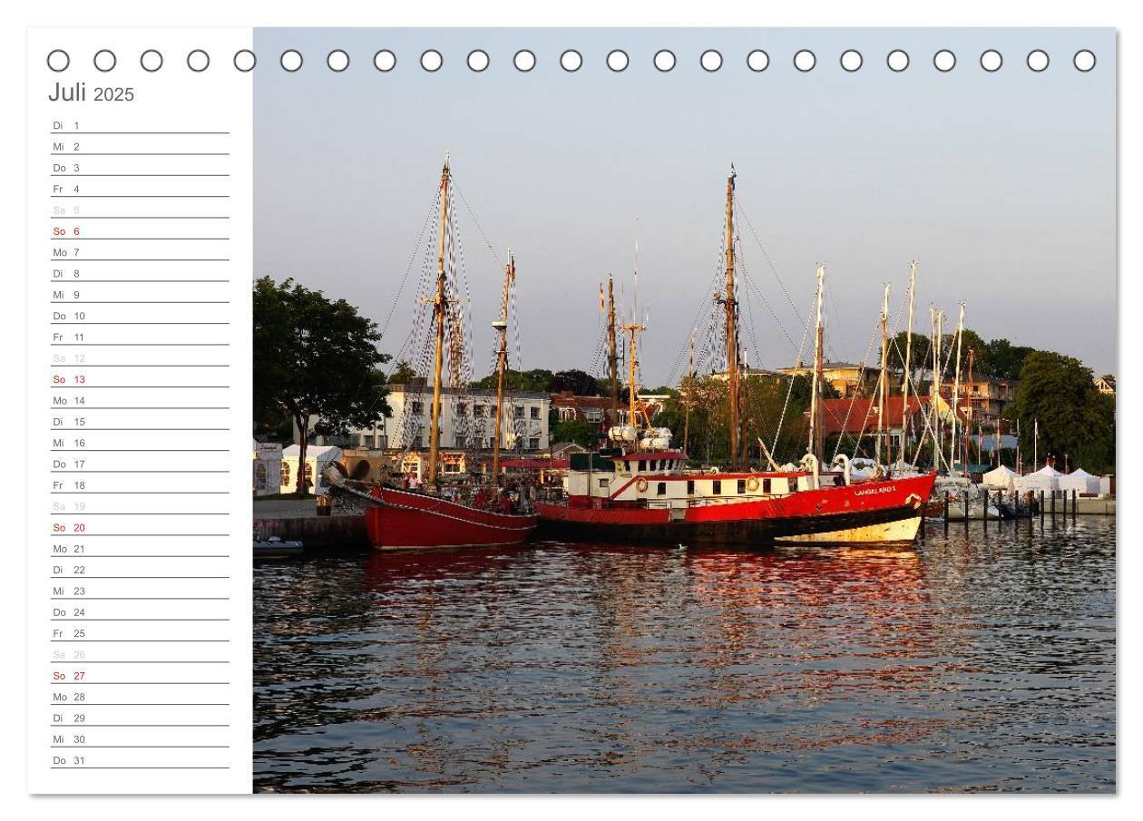 Bild: 9783435488544 | Laboe - Ostsee - Sommer (Tischkalender 2025 DIN A5 quer), CALVENDO...