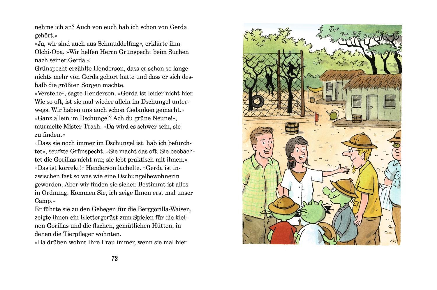 Bild: 9783789133817 | Die Olchis. Safari bei den Berggorillas | Erhard Dietl | Buch | Olchis