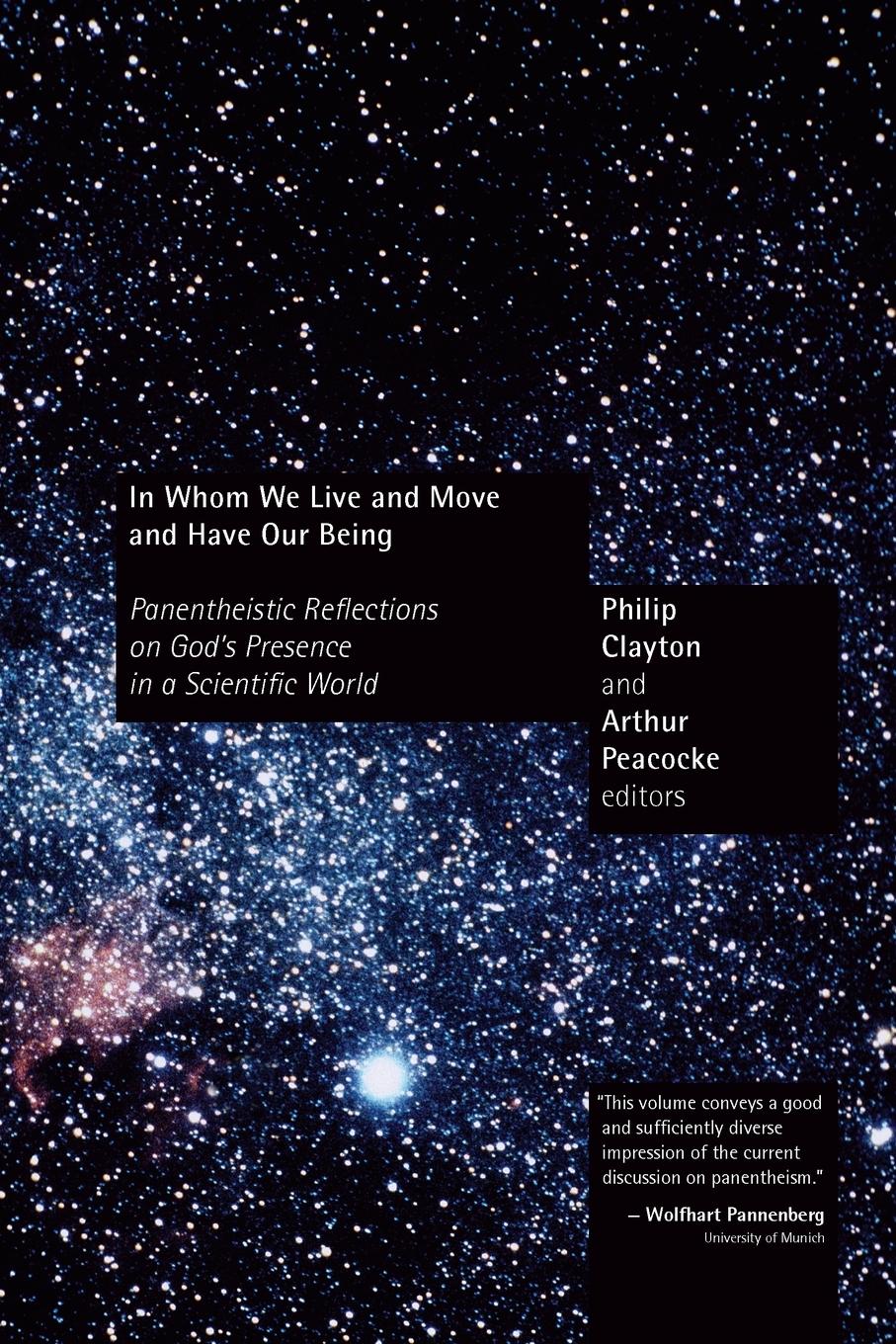 Cover: 9780802809780 | In Whom We Live and Move and Have Our Being | Philip Clayton (u. a.)