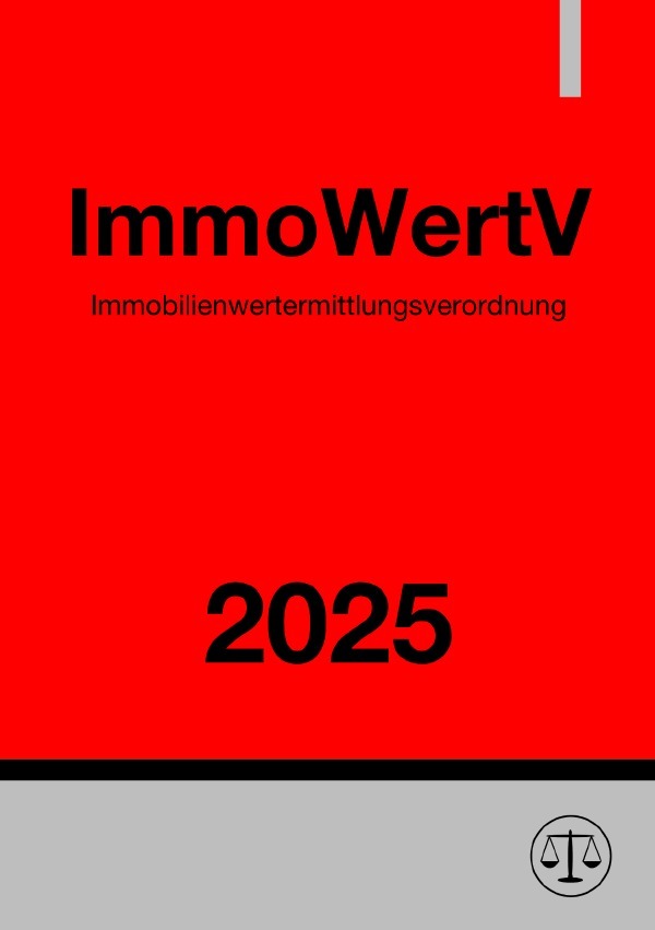 Cover: 9783818769581 | Immobilienwertermittlungsverordnung - ImmoWertV 2025 | DE | Studier