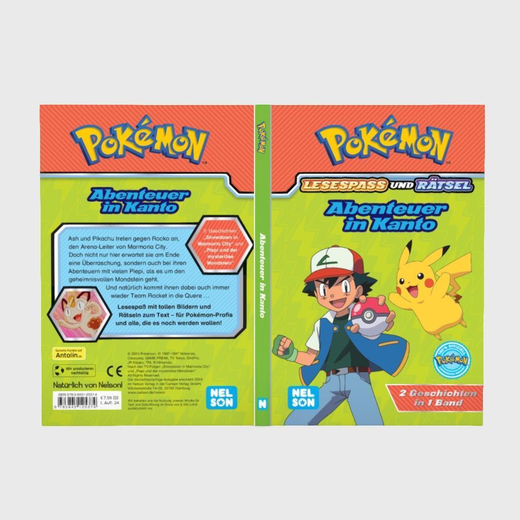 Bild: 9783845125374 | Pokémon Lesebuch: Abenteuer in Kanto | Buch | Pokémon | 64 S. | 2024