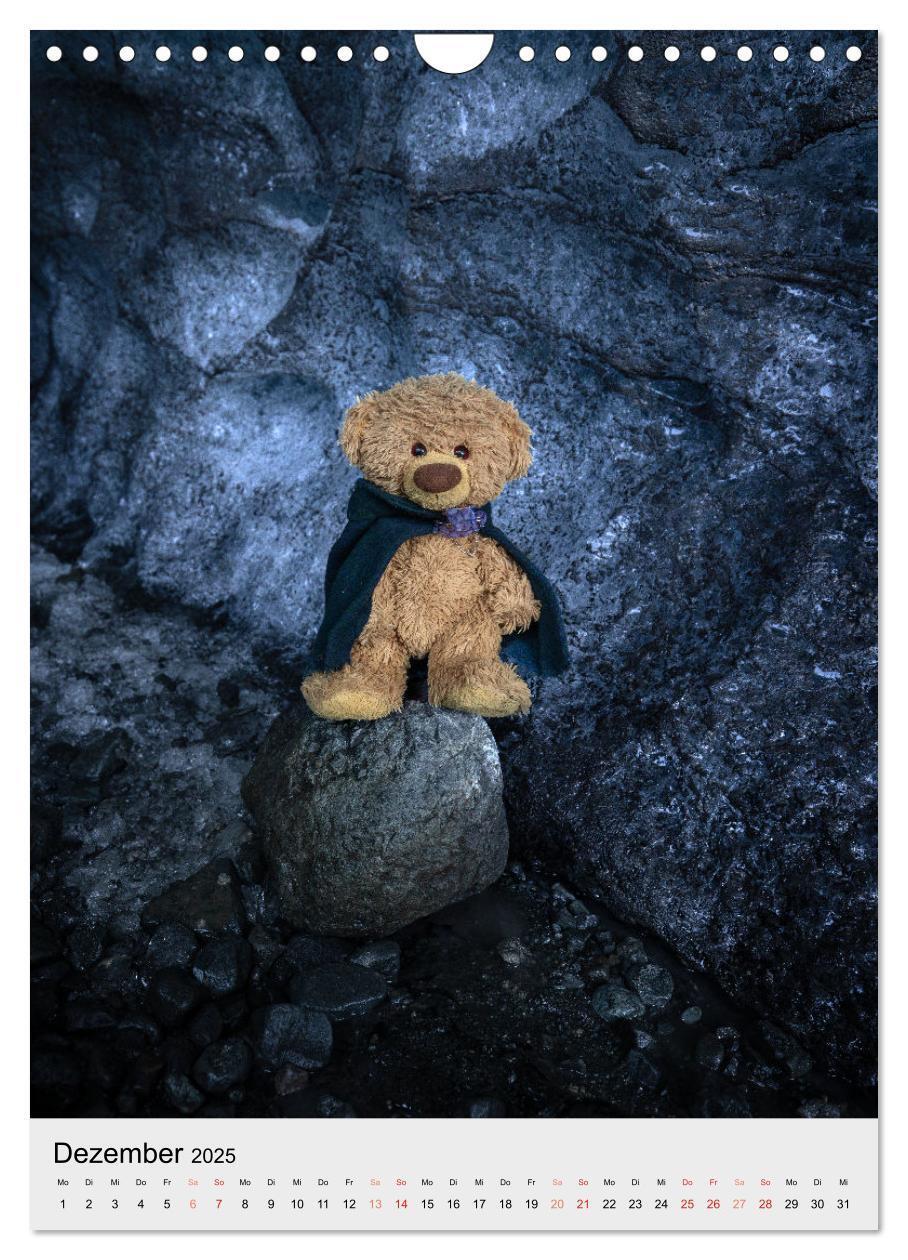 Bild: 9783457136959 | Travelling Teddy in Island (Wandkalender 2025 DIN A4 hoch),...