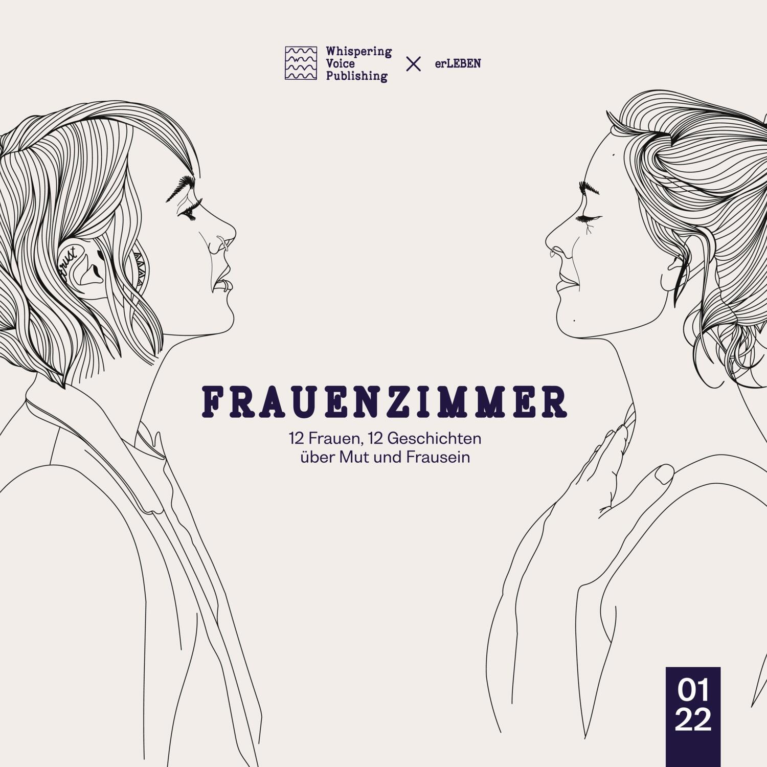 Cover: 9789916984222 | Frauenzimmer | 12 Frauen, 12 Geschichten über Mut und Frausein | Buch