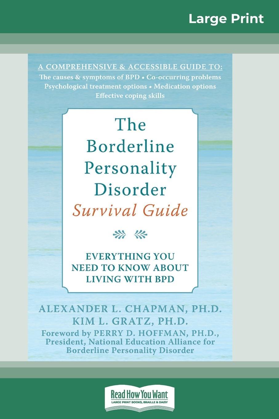 Cover: 9780369323316 | The Borderline Personality Disorder, Survival Guide | Chapman (u. a.)