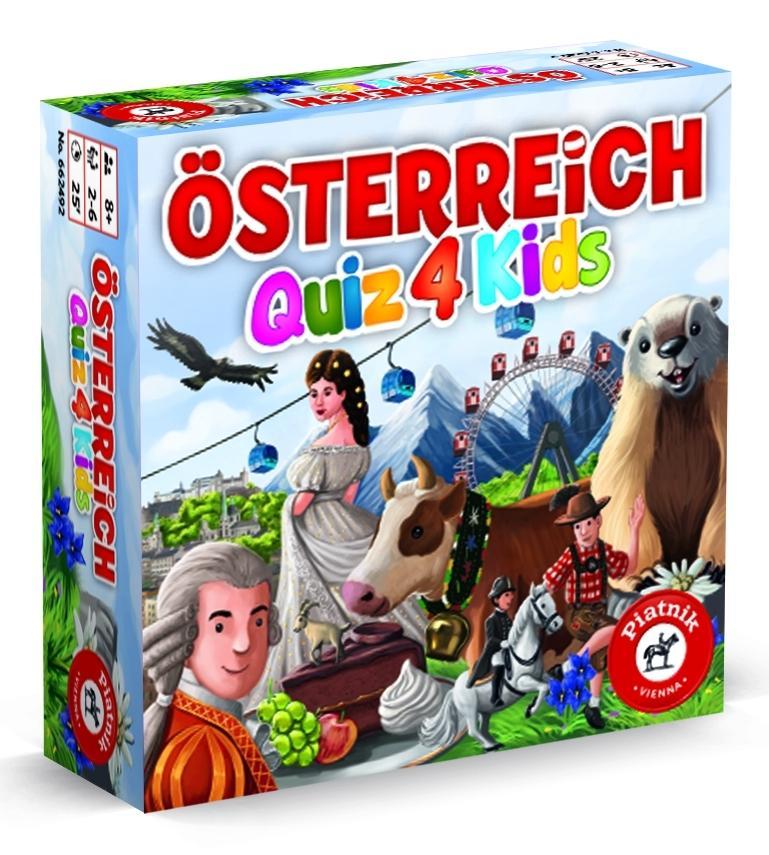 Cover: 9001890662492 | Österreichiches Kinderquiz | Spiel | 6624 | Deutsch | 2019