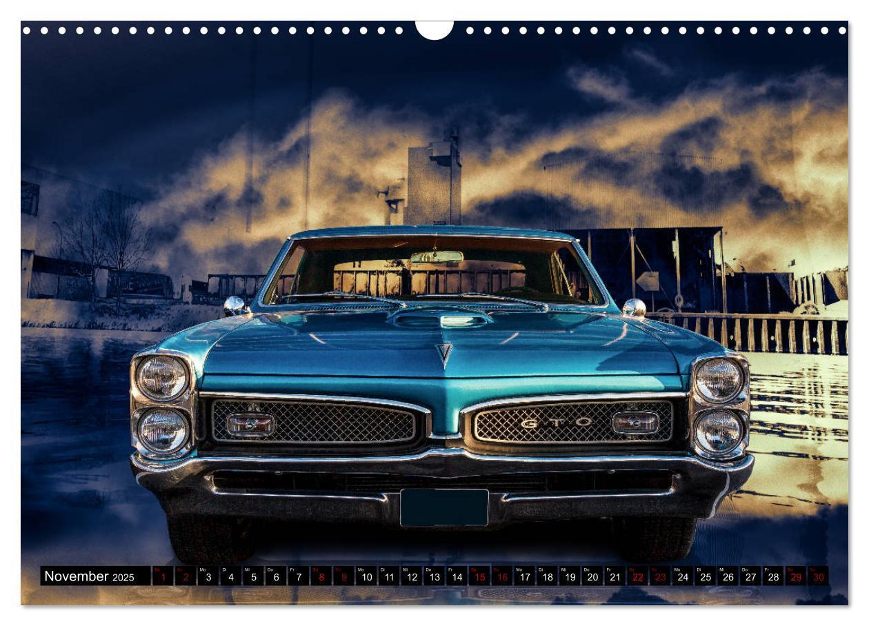 Bild: 9783435318476 | American Classic Cars (Wandkalender 2025 DIN A3 quer), CALVENDO...