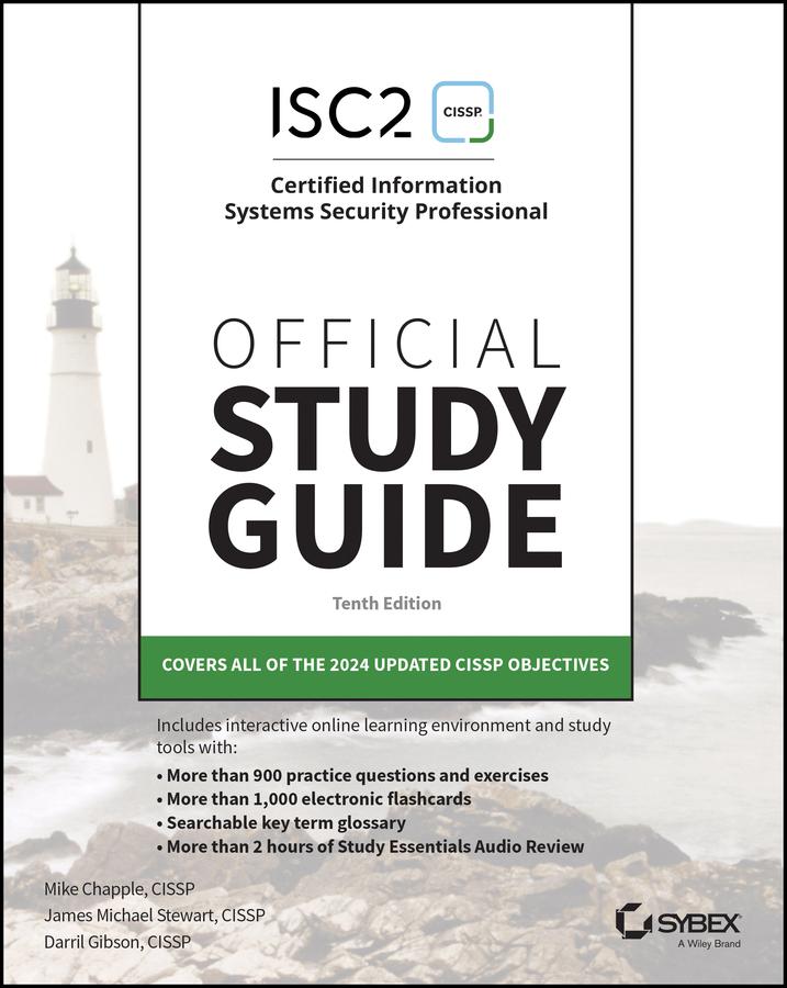 Cover: 9781394254699 | (ISC)2 CISSP Certified Information Systems Security Professional...