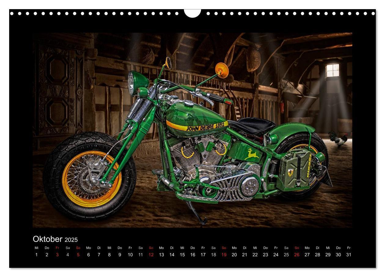 Bild: 9783435708956 | Motorrad-Träume ¿ Chopper und Custombikes (Wandkalender 2025 DIN A3...