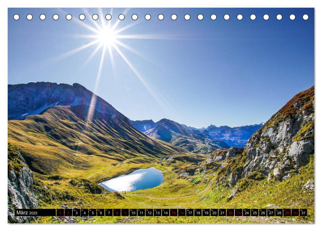 Bild: 9783435186037 | Wunderschönes Lechtal (Tischkalender 2025 DIN A5 quer), CALVENDO...